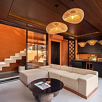 Unique brick accent design 2-bedroom villa in Batu Bolong . Villas in Bali for Sale: Вилла в Чангу, Балиан за 279 тыс. USD. Leasehold. Предварительный просмотр фото #4