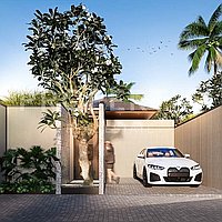 Modern Traditional Living In Berawa. Villas in Bali for Sale: Вилла в Берава (Чангу), Балиан за 24,3 млн. RUB. Leasehold. Предварительный просмотр фото #11