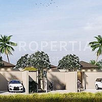 Modern Traditional Living In Berawa. Villas in Bali for Sale: Вилла в Берава (Чангу), Балиан за 24,3 млн. RUB. Leasehold. Предварительный просмотр фото #12
