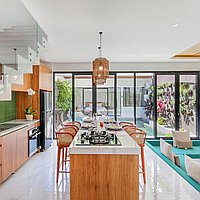 Elegant living with rice field views in Padonan. Villas in Bali for Sale: Вилла в Чангу, Балиан за 209 тыс. USD. Leasehold. Предварительный просмотр фото #4