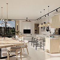 Stunning Ocean And River View 5 Bedroom Villa In Pererenan. Villas in Bali for Sale: Вилла в Чангу, Балиан за 1650 тыс. USD. Leasehold. Предварительный просмотр фото #2