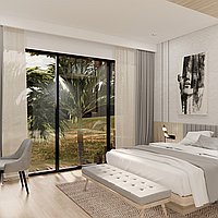 Stunning Ocean And River View 5 Bedroom Villa In Pererenan. Villas in Bali for Sale: Вилла в Чангу, Балиан за 1650 тыс. USD. Leasehold. Предварительный просмотр фото #5