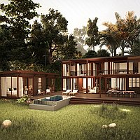Elegant family villa in sustainable estate in North of Tumbak Bayuh. Villas in Bali for Sale: Вилла в Чангу, Балиан за 651 тыс. USD. Leasehold. Предварительный просмотр фото #3
