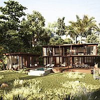 Elegant family villa in sustainable estate in North of Tumbak Bayuh. Villas in Bali for Sale: Вилла в Чангу, Балиан за 651 тыс. USD. Leasehold. Предварительный просмотр фото #2