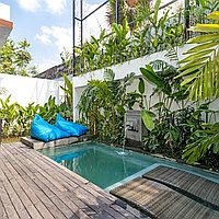 Lush oasis leasehold villa in tranquil Tumbak Bayuh village. Villas in Bali for Sale: Вилла в Чангу, Балиан за 433 тыс. USD. Leasehold. Предварительный просмотр фото #1