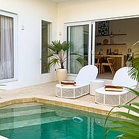 Now Selling Brand New. Villas in Bali for Sale: Вилла в Чангу, Балиан за 159 тыс. USD. Leasehold. Предварительный просмотр фото #1