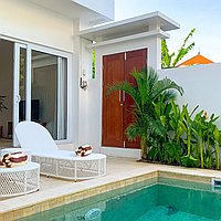 Now Selling Brand New. Villas in Bali for Sale: Вилла в Чангу, Балиан за 159 тыс. USD. Leasehold. Предварительный просмотр фото #1