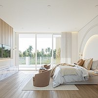 Lavish 3-bedroom leasehold villa near Seseh beach. Villas in Bali for Sale: Вилла в Чангу, Балиан за 468 тыс. USD. Leasehold. Предварительный просмотр фото #5