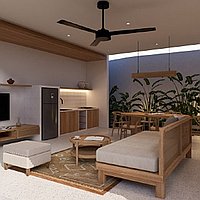 Freehold gated estate three-bedroom villa in Canggu. Villas in Bali for Sale: Вилла в Чангу, Балиан за 255 тыс. USD. Freehold. Предварительный просмотр фото #3