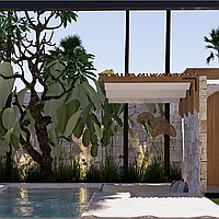 Freehold gated estate three-bedroom villa in Canggu. Villas in Bali for Sale: Вилла в Чангу, Балиан за 255 тыс. USD. Freehold. Предварительный просмотр фото #2