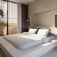 Charming Mediterranean-Style Four Bedroom Villa with Rooftop Bar and Plunge Pool, Canggu. Villas in Bali for Sale: Вилла в Чангу, Балиан за 630 тыс. USD. Leasehold. Предварительный просмотр фото #11