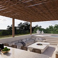 Charming Mediterranean-Style Four Bedroom Villa with Rooftop Bar and Plunge Pool, Canggu. Villas in Bali for Sale: Вилла в Чангу, Балиан за 630 тыс. USD. Leasehold. Предварительный просмотр фото #17