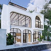 Beautiful Modern Tropical Villa In Batu Bolong. Villas in Bali for Sale: Вилла в Чангу, Балиан за 240 тыс. USD. Leasehold. Предварительный просмотр фото #9