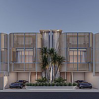 Exclusive Three Bedroom Townhouse Villa in the Heart of Canggu. Villas in Bali for Sale: Вилла в Чангу, Балиан за 390 тыс. USD. Leasehold. Предварительный просмотр фото #1