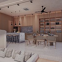 Modern Living Awaits: Enchanting Off-plan Two Bedroom Townhouse Villa in Canggu. Villas in Bali for Sale: Вилла в Чангу, Балиан за 340 тыс. USD. Leasehold. Предварительный просмотр фото #1