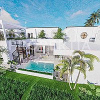 Gorgeous Contemporary Beachside Villas Walking Distance To Pantai Lima. Villas in Bali for Sale: Vila di dalam Pererenan (Canggu), Bali untuk 3,9 Miliar IDR. Leasehold. Pratinjau foto #10