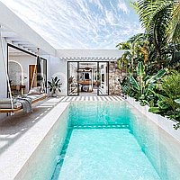 Gorgeous Contemporary Beachside Villas Walking Distance To Pantai Lima. Villas in Bali for Sale: Vila di dalam Pererenan (Canggu), Bali untuk 3,9 Miliar IDR. Leasehold. Pratinjau foto #7