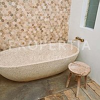 Stunning Modern Villa Walking Distance To Berawa Beach. Villas in Bali for Sale: Vila di dalam Berawa (Canggu), Bali untuk 6,2 Miliar IDR. Leasehold. Pratinjau foto #8