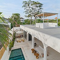 Modern Mediterranean-Style Three-Bedroom Villa with Rooftop Terrace, Close to Pererenan Beach. Villas in Bali for Sale: Вилла в Чангу, Балиан за 295 тыс. USD. Leasehold. Предварительный просмотр фото #13