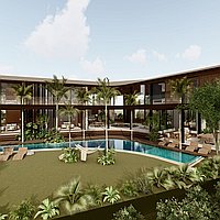 Iconic high quality five bedroom villa in Pererenan. Villas in Bali for Sale: Вилла в Чангу, Балиан за 1436 тыс. USD. Leasehold. Предварительный просмотр фото #8