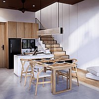 Canggu Luxury Villa 3 bedroom Fully Furnished. Villas in Bali for Sale: Вилла в Чангу, Балиан за 326 тыс. USD. None. Предварительный просмотр фото #4