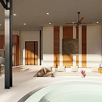 Modern Architectural 2 Bedroom Villa, Stunning Design. Villas in Bali for Sale: Вилла в Чангу, Балиан за 480 тыс. USD. Leasehold. Предварительный просмотр фото #3