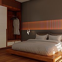 Modern Architectural 2 Bedroom Villa, Stunning Design. Villas in Bali for Sale: Вилла в Чангу, Балиан за 480 тыс. USD. Leasehold. Предварительный просмотр фото #4