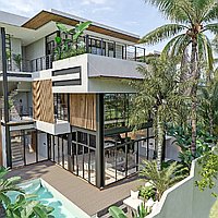 Serene living, stunning views and lucrative investment potential in Pererenan await!. Villas in Bali for Sale: Вилла в Чангу, Балиан за 594 тыс. USD. Leasehold. Предварительный просмотр фото #1