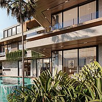 Pererenan's exclusive riverside villa. Villas in Bali for Sale: Вилла в Чангу, Балиан за 818 тыс. USD. Leasehold. Предварительный просмотр фото #1