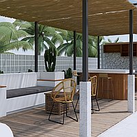 Luxurious oasis in the heart of Batu Bolong. Villas in Bali for Sale: Вилла в Чангу, Балиан за 1245 тыс. USD. Freehold. Предварительный просмотр фото #14