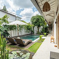 Enchanting 3-bedroom villa in prime area of Berawa. Villas in Bali for Sale: Вилла в Чангу, Балиан за 207 тыс. USD. Leasehold. Предварительный просмотр фото #1