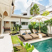 Enchanting 3-bedroom villa in prime area of Berawa. Villas in Bali for Sale: Вилла в Чангу, Балиан за 207 тыс. USD. Leasehold. Предварительный просмотр фото #3