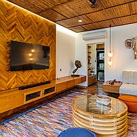 Tropical Dream Home: Modern Four Bedroom Villa in Berawa’s Prime Location. Villas in Bali for Sale: Вилла в Чангу, Балиан за 741 тыс. USD. Leasehold. Предварительный просмотр фото #5