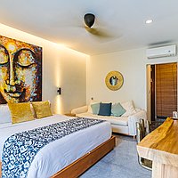 Tropical Dream Home: Modern Four Bedroom Villa in Berawa’s Prime Location. Villas in Bali for Sale: Вилла в Чангу, Балиан за 741 тыс. USD. Leasehold. Предварительный просмотр фото #7