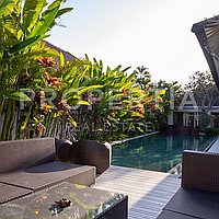 Tropical Elegance In Berawa. Villas in Bali for Sale: Вилла в Берава (Чангу), Балиан за 7,8 млрд. IDR. Leasehold. Предварительный просмотр фото #18