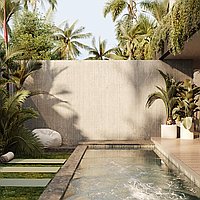 Choice of Two Stunningly Designed Three-Bedroom Freehold Villa in Central Berawa Locale. Villas in Bali for Sale: Вилла в Чангу, Балиан за 699 тыс. USD. Freehold. Предварительный просмотр фото #1