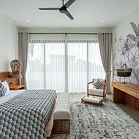 Stylish 4-bedroom villa in serene Tumbak Bayuh . Villas in Bali for Sale: Вилла в Чангу, Балиан за 387 тыс. USD. Leasehold. Предварительный просмотр фото #6