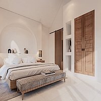 Charming freehold villa with rice field view near the beach in Cemagi. Villas in Bali for Sale: Vila di dalam Canggu, Bali untuk 7,8 Miliar IDR. Freehold. Pratinjau foto #7