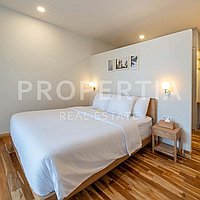 Contemporary Tropical Villa In Berawa. Villas in Bali for Sale: Вилла в Берава (Чангу), Балиан за 36,7 млн. RUB. Leasehold. Предварительный просмотр фото #12