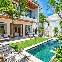 Tranquil living in 2-bedroom Pererenan villa. Villas in Bali for Sale: Вилла в Чангу, Балиан за 273 тыс. USD. Leasehold. Предварительный просмотр фото #1