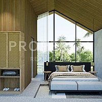 Stunning Modern Tropical Villa In Pererenan. Villas in Bali for Sale: Vila di dalam Pererenan (Canggu), Bali untuk 3,6 Miliar IDR. Leasehold. Pratinjau foto #1
