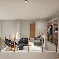 One bedroom loft 400m from the beach in Pererenan. Villas in Bali for Sale: Вилла в Чангу, Балиан за 160 тыс. USD. Leasehold. Предварительный просмотр фото #8