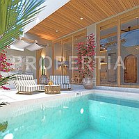 Exclusive 2 Bed Beach Vibe Close To Echo Beach. Villas in Bali for Sale: Вилла в Чангу, Балиан за 21,2 млн. RUB. Leasehold. Предварительный просмотр фото #1