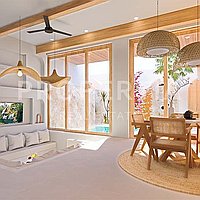 Exclusive 2 Bed Beach Vibe Close To Echo Beach. Villas in Bali for Sale: Вилла в Чангу, Балиан за 270 тыс. USD. Leasehold. Предварительный просмотр фото #4