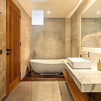 Brand New Tropical Four-Bedroom Villa: Smart Investment Near Lima Beach, Pererenan. Villas in Bali for Sale: Вилла в Чангу, Балиан за 495 тыс. USD. Leasehold. Предварительный просмотр фото #8