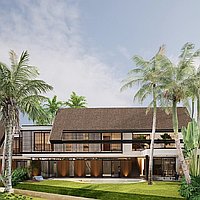 Riverfront Freehold Villa in Prime Padang Linjong. Villas in Bali for Sale: Вилла в Чангу, Балиан за 53,5 млн. RUB. Freehold. Предварительный просмотр фото #1