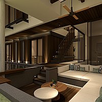 Riverfront Freehold Villa in Prime Padang Linjong. Villas in Bali for Sale: Вилла в Чангу, Балиан за 681 тыс. USD. Freehold. Предварительный просмотр фото #4