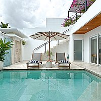 Contemporary 3-Bedroom Villa with Rice Field Views in Tumbak Bayuh. Villas in Bali for Sale: Вилла в Чангу, Балиан за 260 тыс. USD. Leasehold. Предварительный просмотр фото #1