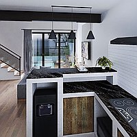 Unlock Prime Investment Potential: Industrial-Style One-Bedroom Villa in Padonan. Villas in Bali for Sale: Вилла в Чангу, Балиан за 107 тыс. USD. Leasehold. Предварительный просмотр фото #2