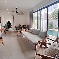 Two-Bedroom Villa Boasting Smart Modern Design in Sought-After Canggu Locale. Villas in Bali for Sale: Вилла в Чангу, Балиан за 260 тыс. USD. Leasehold. Предварительный просмотр фото #1